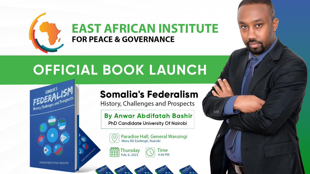 Dear all; for those of you who are in #Nairobi and its environs, join us on Thursday 6th of February at Paradise Hall.