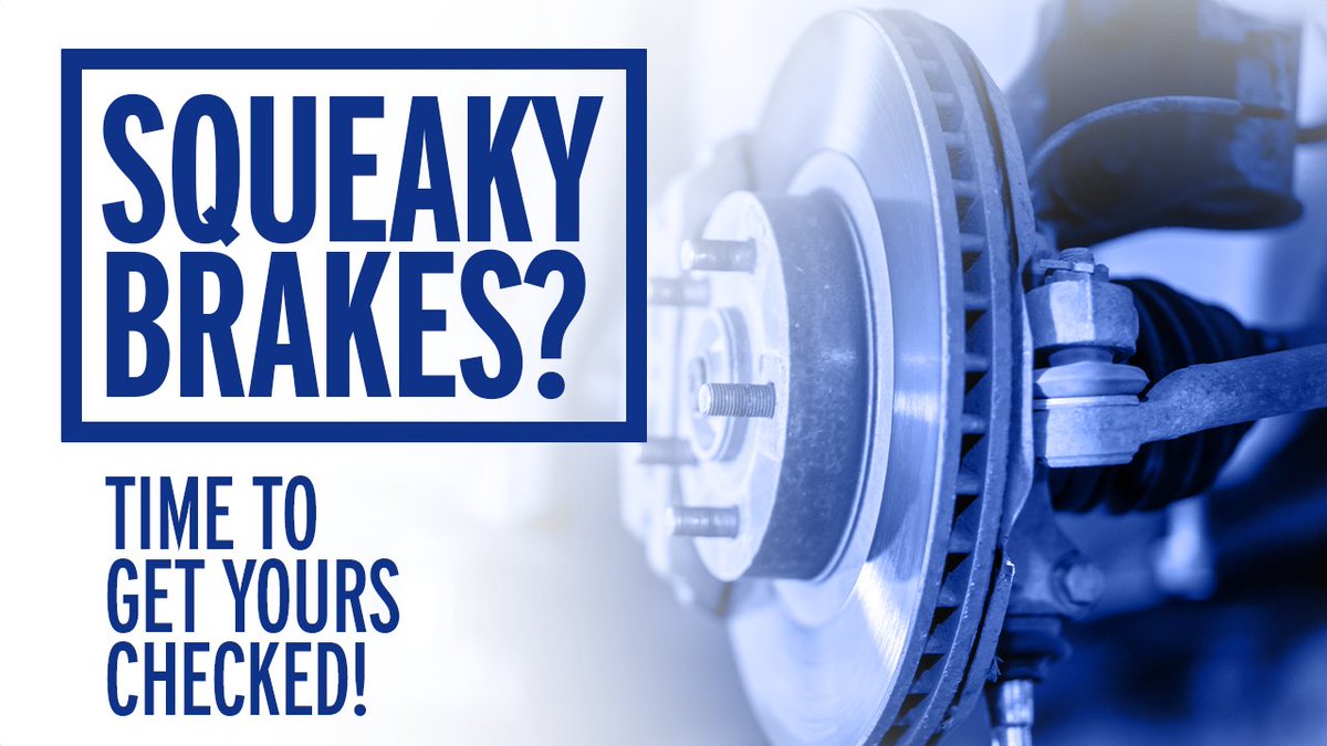 Time for brake service? Call our Service Station at 439-1140.