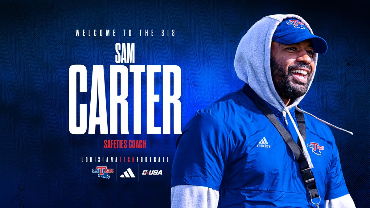 Welcome to LA Tech, @CoachCarterPur!

🏈 Safeties 

📰 latechsports.com/RandolphCarter…
