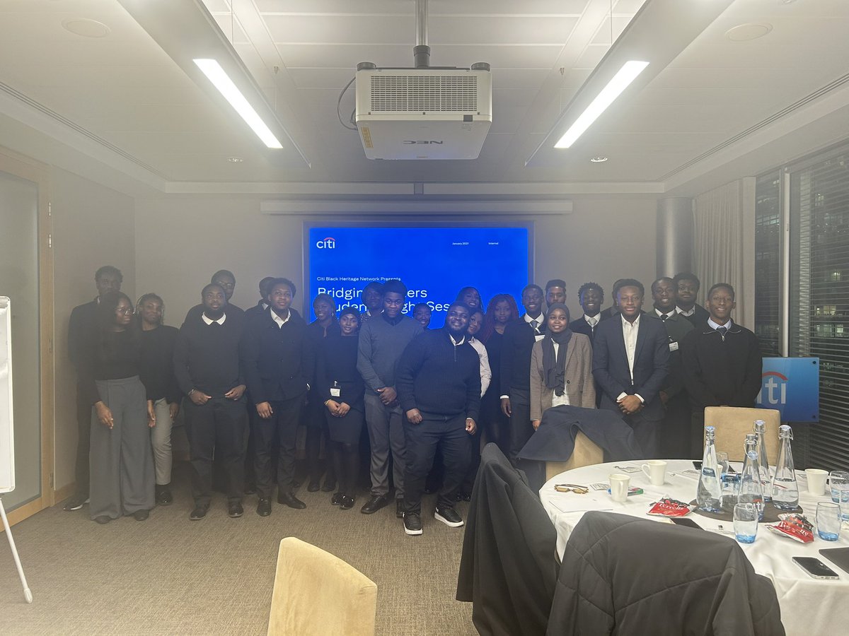 BrdgingBarriers's tweet photo. Last week, we collaborated with Citi to host an insight day for young people aspiring to break into the Financial Services sector! 🚀

A huge thank you to Citi for their support in empowering the next generation of leaders! 🙌 https://t.co/BsigqBFkdL