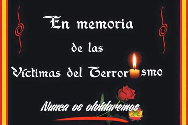 FelixCaldera60's tweet photo. #NiUnDiaSinRecuerdo
No olvidemos nunca el sufrimiento causado por #EtaAsesina (secuestros, torturas, extorsiones, exilios), el dolor de las familias de los asesinados y a todos los afectados por el "síndrome del norte", que sientan nuestro apoyo y cariño todos los días https://t.co/dBfhvxn8X1