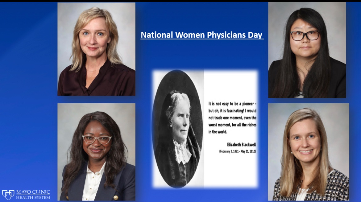 Happy #NationalWomenPhysiciansDay! Today we celebrate by honoring our incredible female physicians and their accomplishments. Thankful for all you do each and every day!