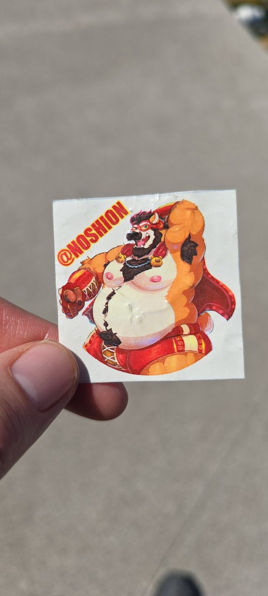 When you find a random furry sticker on the streets of Puerto Vallarta 😂
🦬 <a href="/noshion/">El Noshon</a>