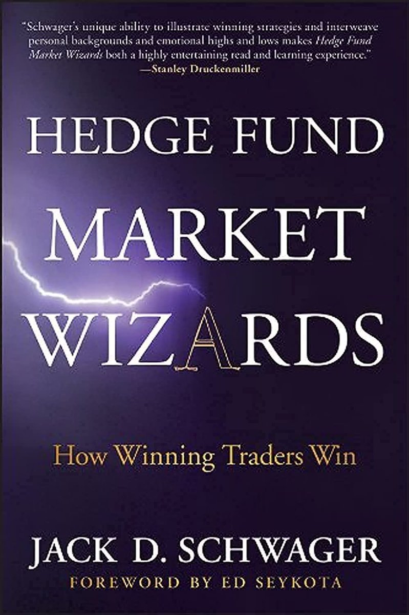 GoshawkTrades's tweet photo. 9 must-read books in your 1st and 2nd year of trading:

1. Hedge Fund Market Wizards: How Winning Traders Win https://t.co/8EhoUJOo43