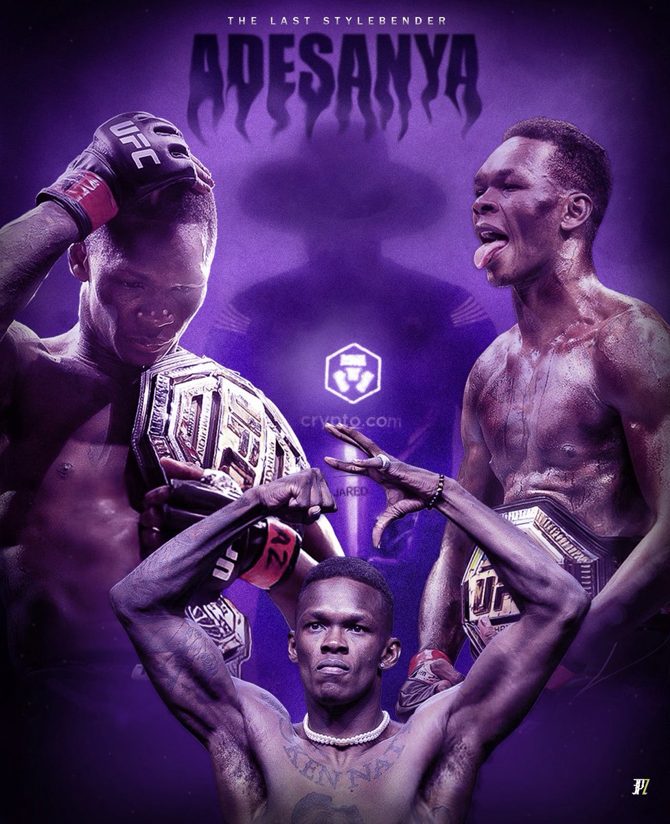 3pzdesign's tweet photo. What do you guys think about my new design✨?
.
The Last Stylebender.
.
.
#Adesanya #UFC #MMA https://t.co/00VX7aMcSR