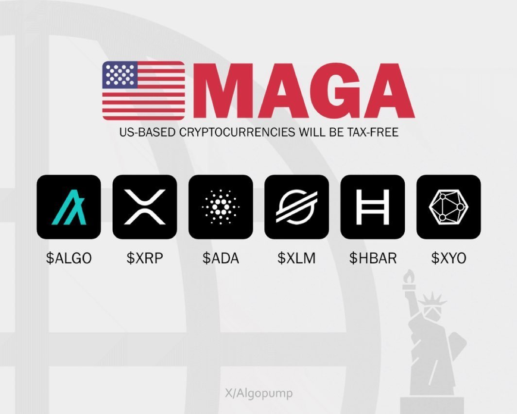 TheChainMedia's tweet image. 🚨 US Sovereign Wealth fund could include US-based crypto-currencies! $ALGO $XRP $ADA $XLM $HBAR