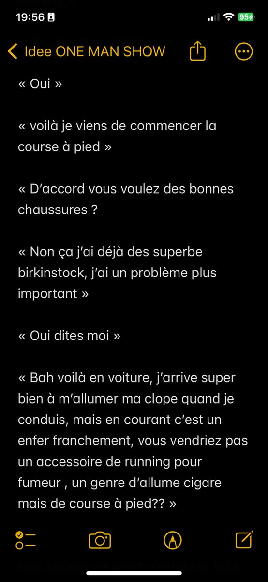 wshlequipecava's tweet image. Bon je passe mercredi 19h30 au Fougue à Rennes sur scène, voilà ce que j’ai ça va être une catastrophe je m’excuse d’avance