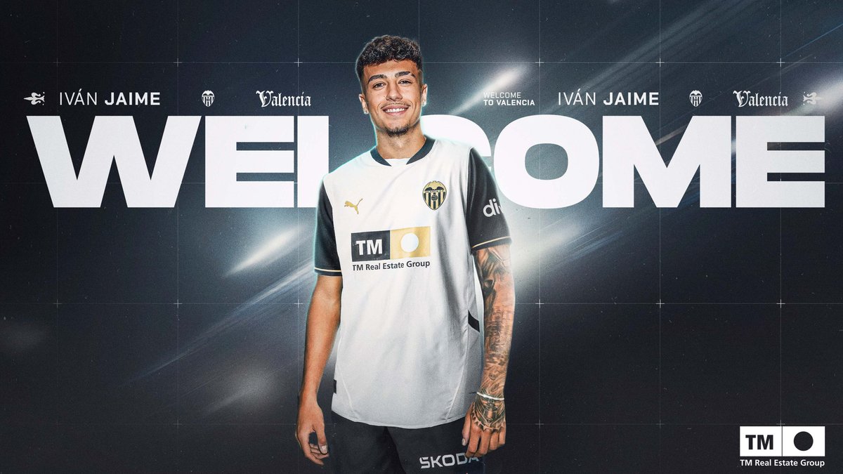 TribunaVCF's tweet photo. 📢 El @valenciacf anuncia la llegada de Iván Jaime

👤 Cedido desde el @FCPorto hasta junio de 2025 con opción de compra de 7M

🗣️ Será presentado mañana a las 13h https://t.co/YJUKEdoRi1