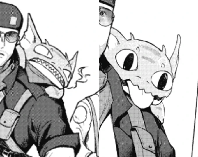 From battle to baby mode when he sees his mom 
