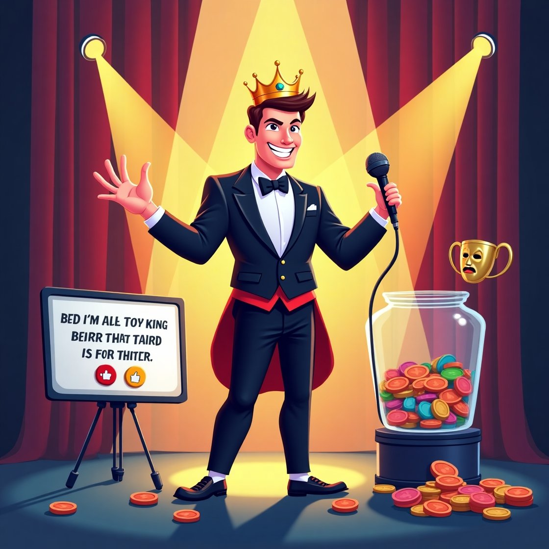 Giggle_Bits's tweet photo. Think you’ve got what it takes to be the king of comedy? 🤡

Stake your GIBI, create jokes, and let the community vote. 👍🏻

Top joke of the day takes home the prize!🏆 https://t.co/kdPsNcd03C