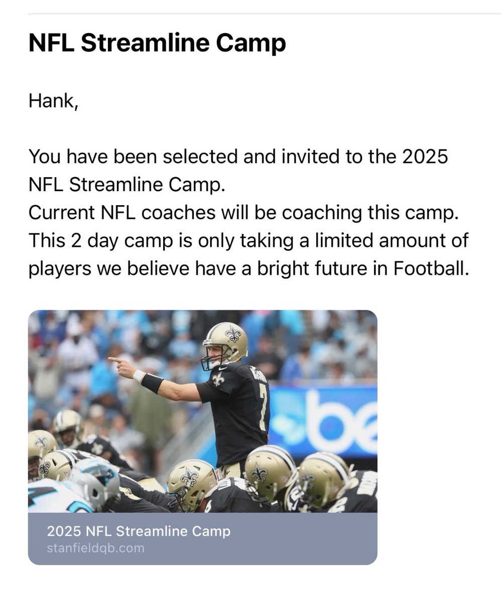 HankHendrix_3's tweet image. Excited to be there! @Coach_Stanfield
