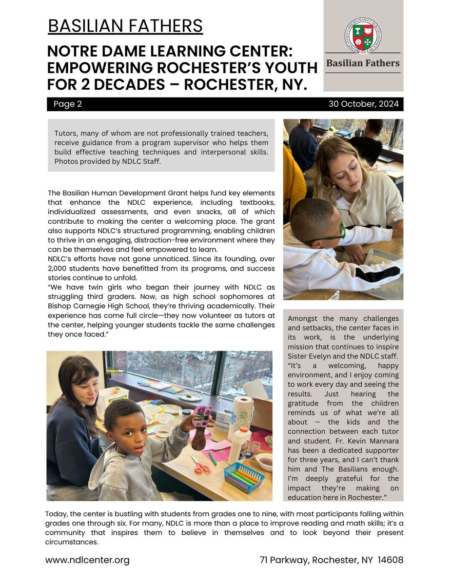 NDLCenter's tweet image. Check out the article published by The Basilian Fathers
basilian.org/en/notre-dame-…
ndlcenter.org