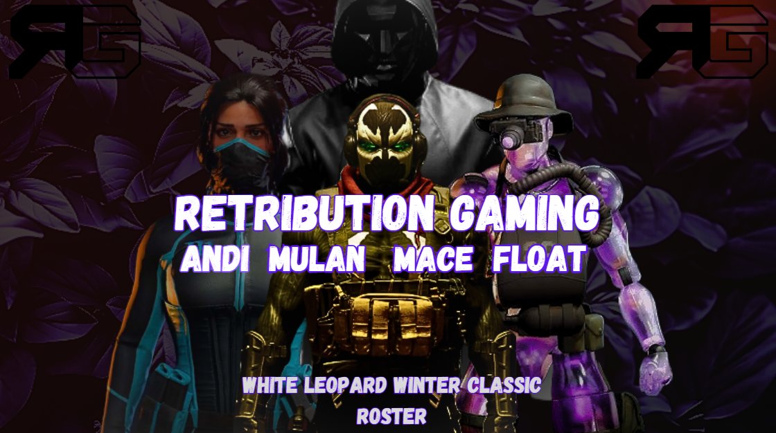 retribution302's tweet photo. Retribution Gaming is excited to announce our roster for the @WhiteLeopardGG Winter Classic LAN!!! Hosted by @KnoxEsportsTN
@Float001_ (C)
@oMaceSZN
@andiiszn
@MulanCOD
#RGUP #LAN #COD #BO6 https://t.co/3HtCiHSrF2