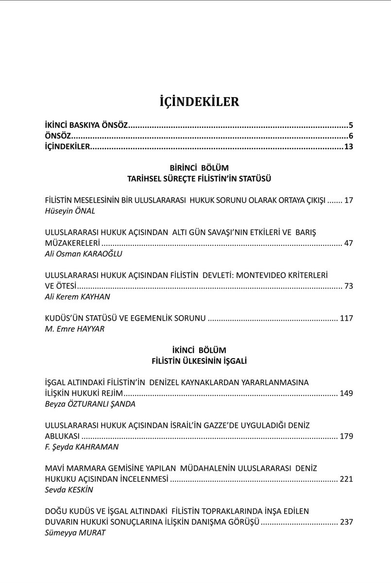 LawyerKaraoglu's tweet photo. Uluslararası Hukukta Filistin Meselesi adlı kitabımızın genişletilmiş ve ciltli 2. baskısı çıktı. Kitaptan maddi bir kazancımız yok. Tek isteğimiz yaygınlaşması ve okunması. Yeni baskıya üç yeni bölüm eklendi. Böylece Filistin meselesinde mevcut tüm hukuki konular tamamlandı.⬇️ https://t.co/Xb2VU4Lb4a
