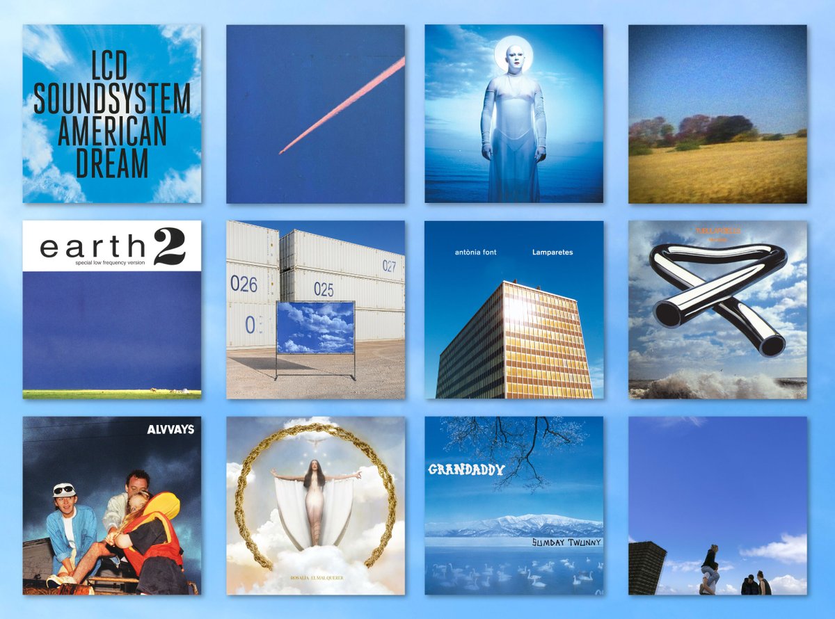 rockdelux's tweet image. Como en las portadas de todos estos discos, nos encontramos en cielos más azules.
A partir de ahora, nos leemos aquí: bsky.app/profile/rockde…