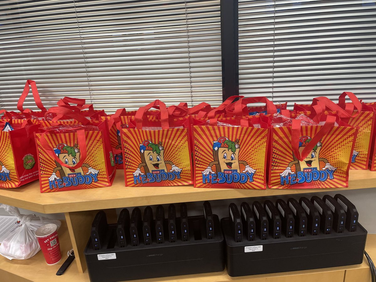 Last week, we had the honor of hosting our 5th annual Spanish Spelling Bee. We are so proud of our participants. We know they will make us proud at the <a href="/Region10ESC/">Region 10 ESC</a> Bee. Special thanks to <a href="/HEB/">H-E-B</a> for providing these gift bags for our students!