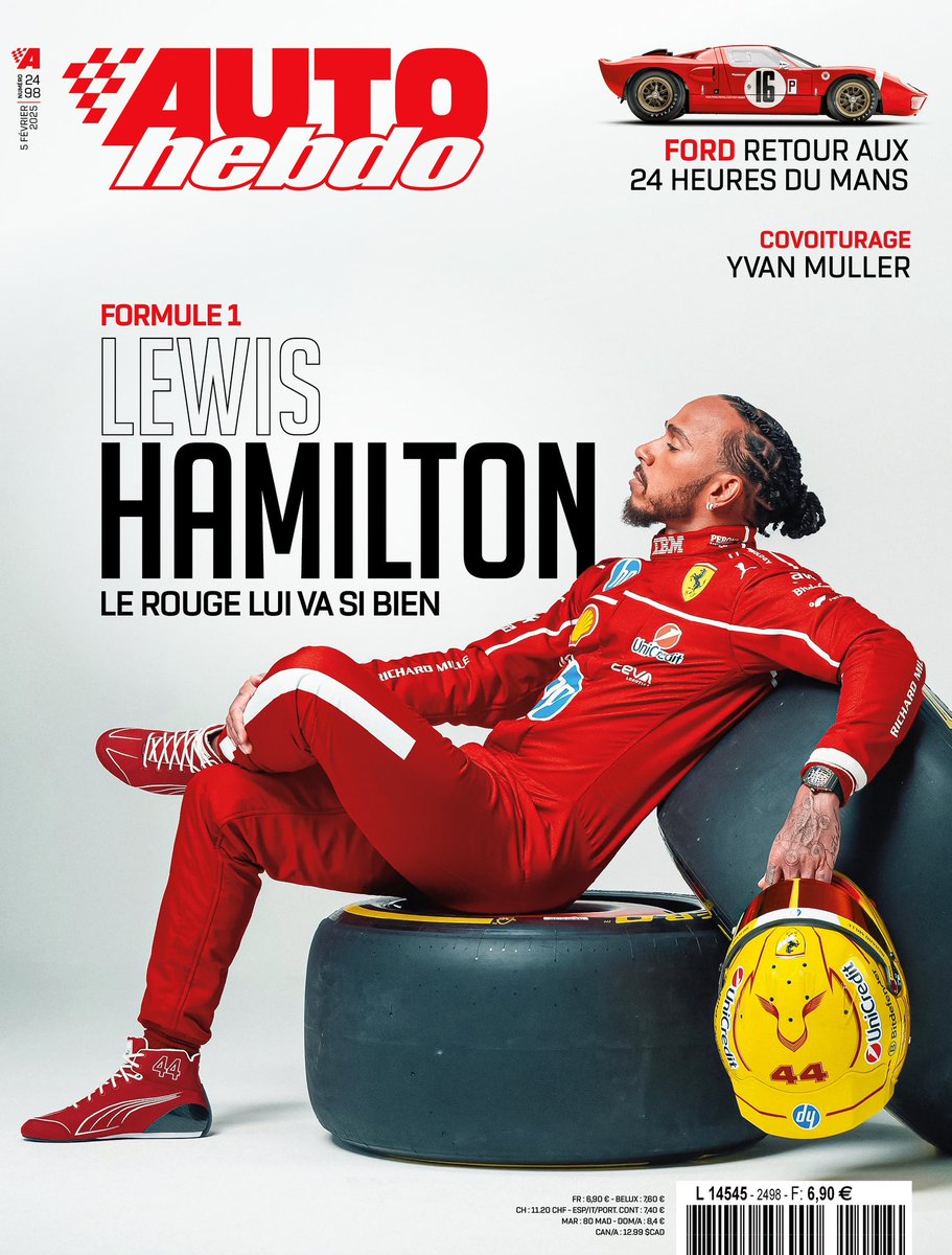 autohebdo's tweet photo. On pose ça là. Enjoy !
Ne manquez pas le n•2498 de notre histoire, avec Lewis Hamilton en couverture, mais aussi @ford performance et @yvanmuller
Bonne lecture !
.
#autohebdo #hamilton #ford https://t.co/I3tfFZjXlY