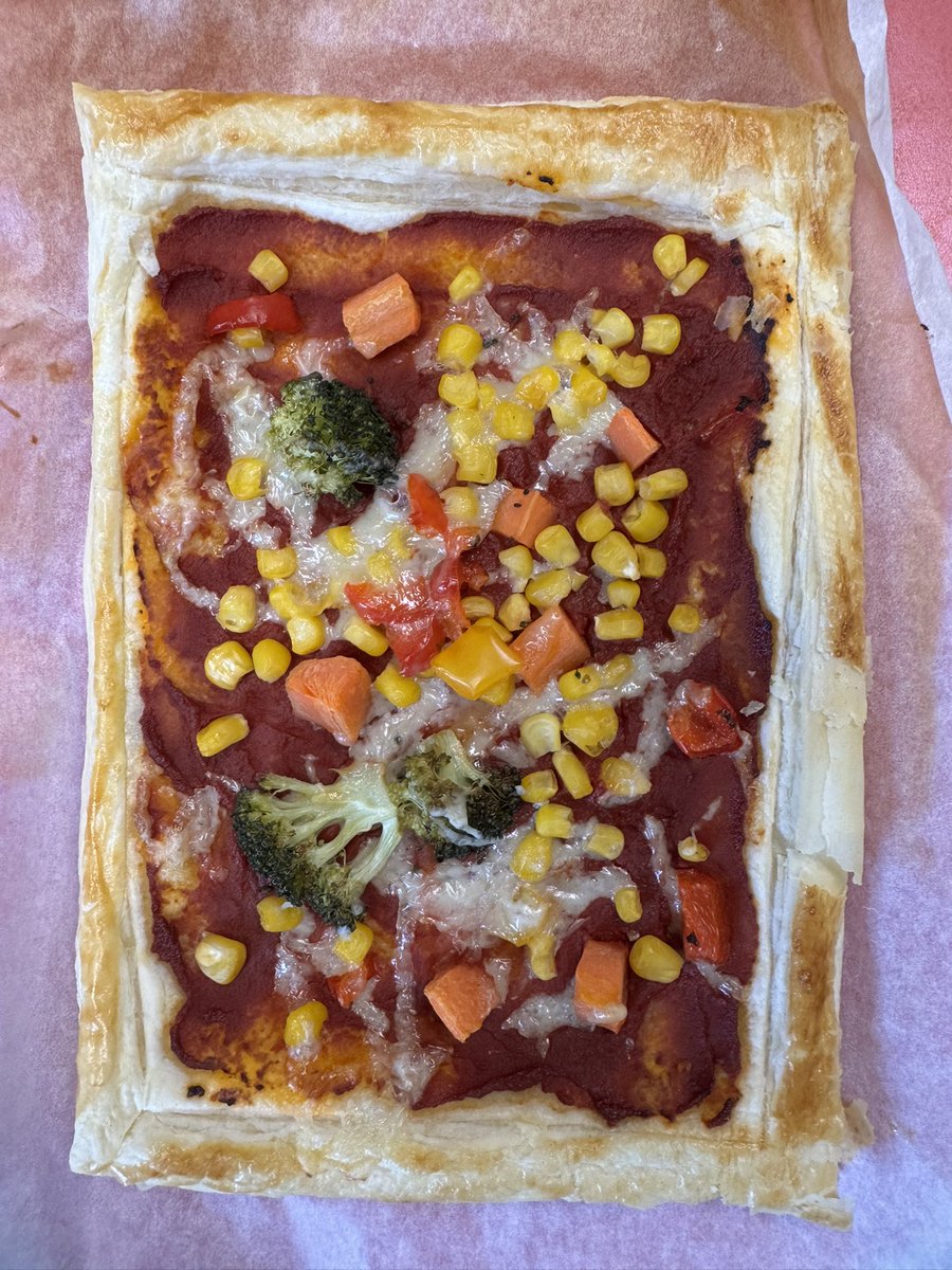 D&amp;T Day. Vegetable Rough Puff Pastry Tart! Yummy! <a href="/Sturtonhead/">Mark Elliott</a>