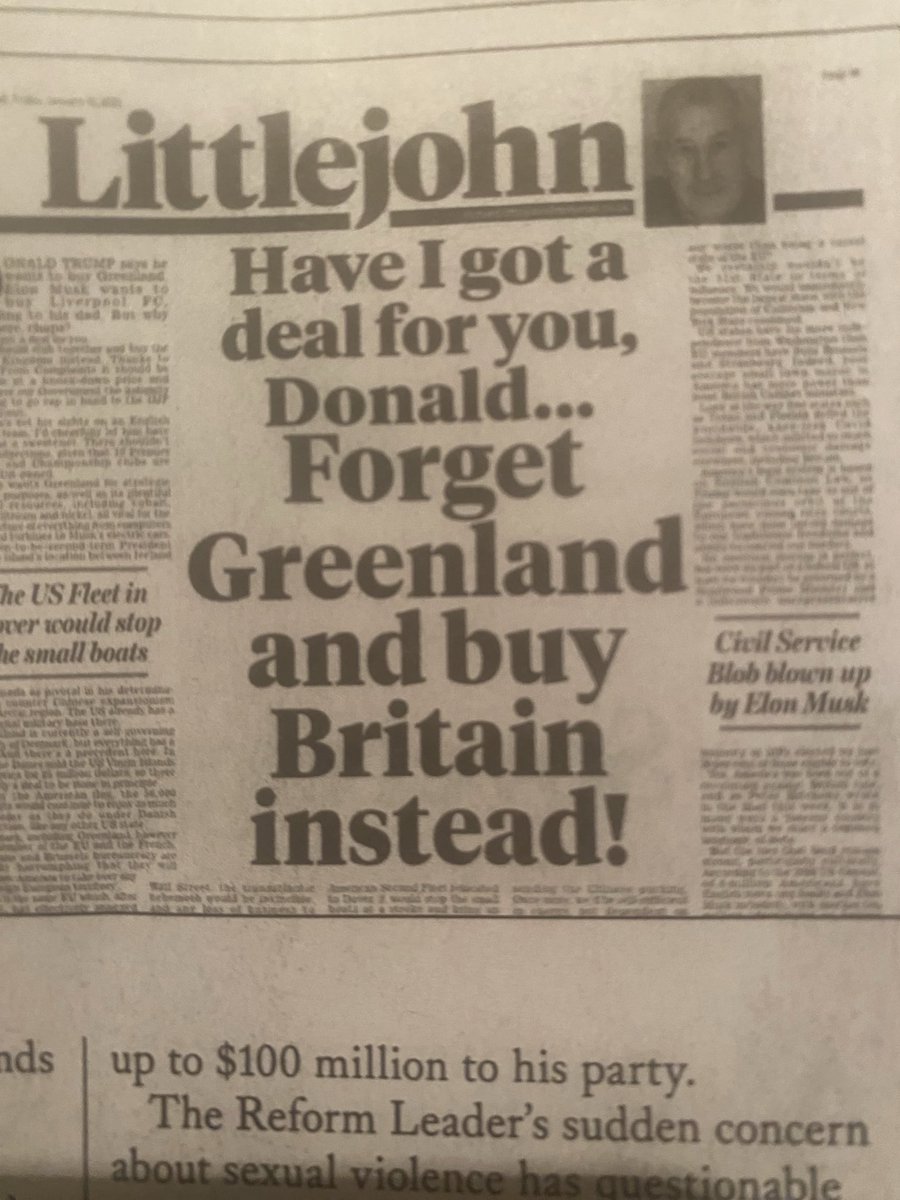 If this is not a traitor, I don’t know what a traitor means. Thousands upon thousands of soldiers died to protect British sovereignty. Yet traitors like this one (who lives in Florida) are openly offering Britain for SALE to foreign power. 
Guys, words fail me 🤬