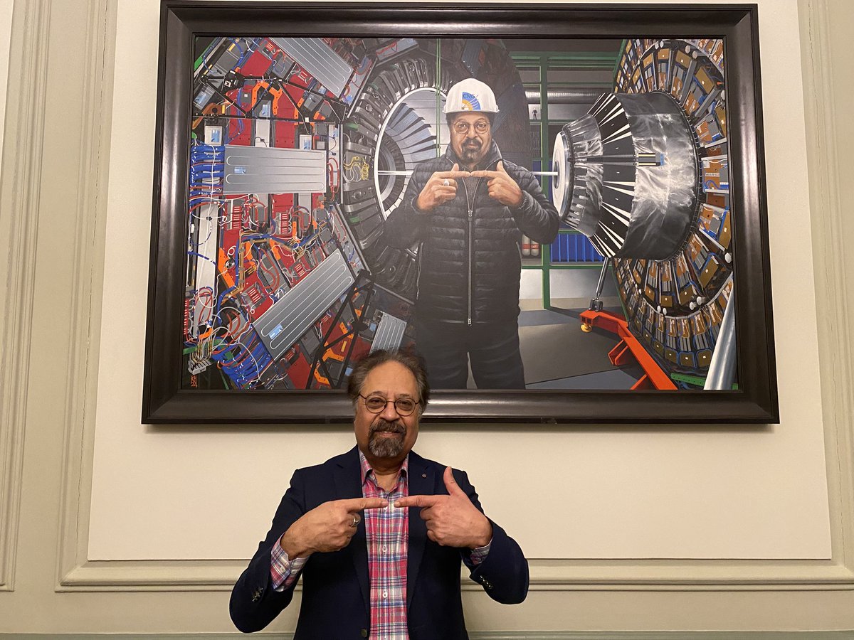 Stefan Söldner-Rembold (@soldnerstefan) on Twitter photo Sir Tejinder Virdee - the original and the painting. <a href="/imperialcollege/">Imperial College London</a> <a href="/ImperialPhysics/">Imperial Physics</a> <a href="/ImperialHEP/">ImperialHEP</a> <a href="/CERN/">CERN</a> <a href="/CMSExperiment/">CMS Experiment CERN</a> Sir Tejinder Virdee - the original and the painting. <a href="/imperialcollege/">Imperial College London</a> <a href="/ImperialPhysics/">Imperial Physics</a> <a href="/ImperialHEP/">ImperialHEP</a> <a href="/CERN/">CERN</a> <a href="/CMSExperiment/">CMS Experiment CERN</a>