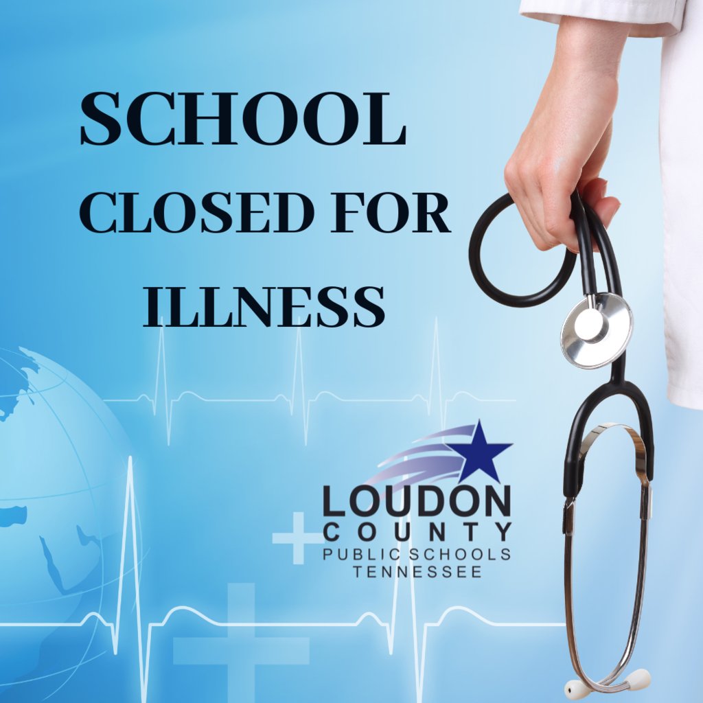 Due to challenges related to sickness, Loudon County Schools will be closed Tuesday, February 4 and Wednesday, February 5, 2025.