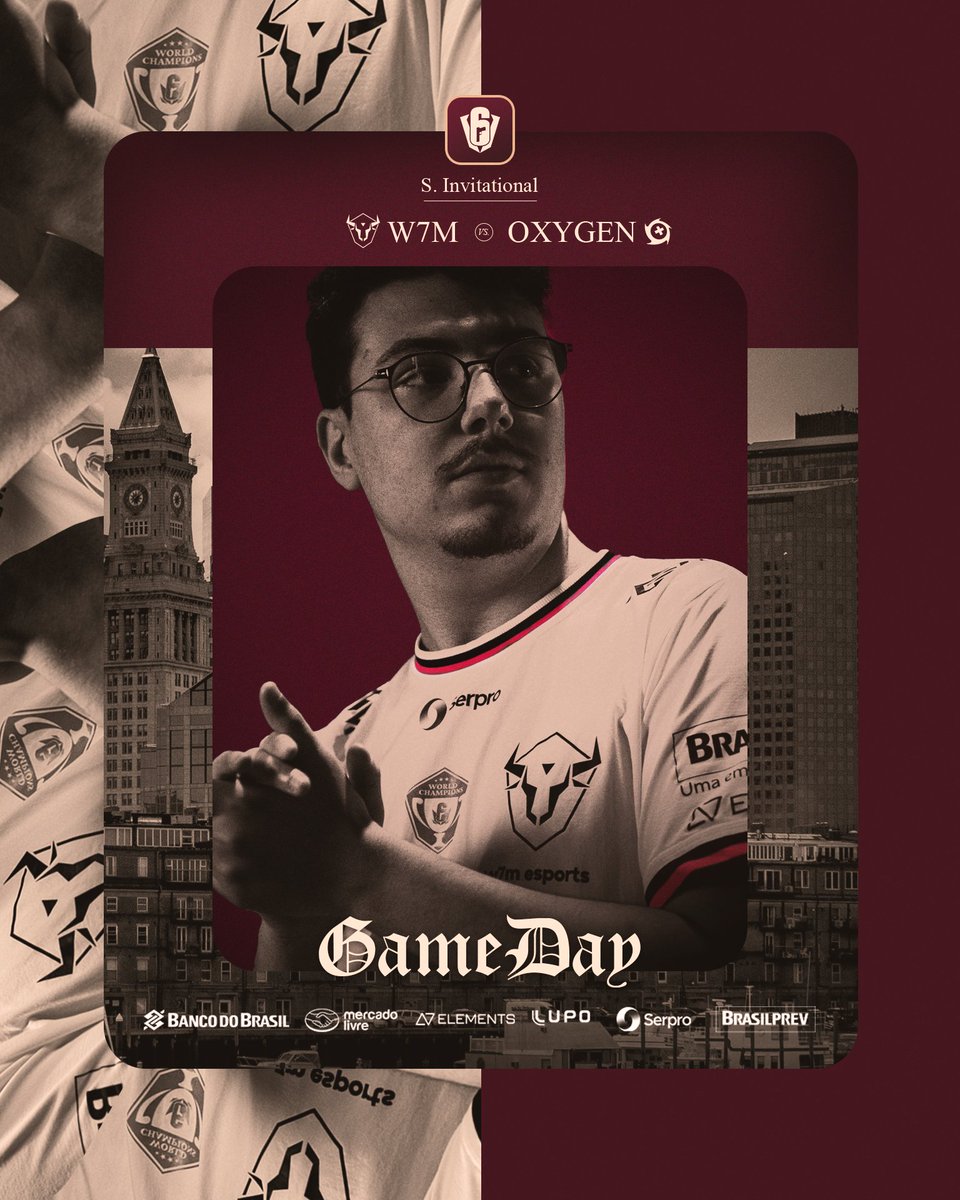 DIA DE ESTREIA NO SIX INVITATION 🏆

⏰ Depois de SSG vs VP (por volta de 18h-19h)
🆚 <a href="/OXG_Esports/">Oxygen Esports</a> 
📺 twitch.tv/rainbow6

Pra cima meus Touros! #GoBulls🤘