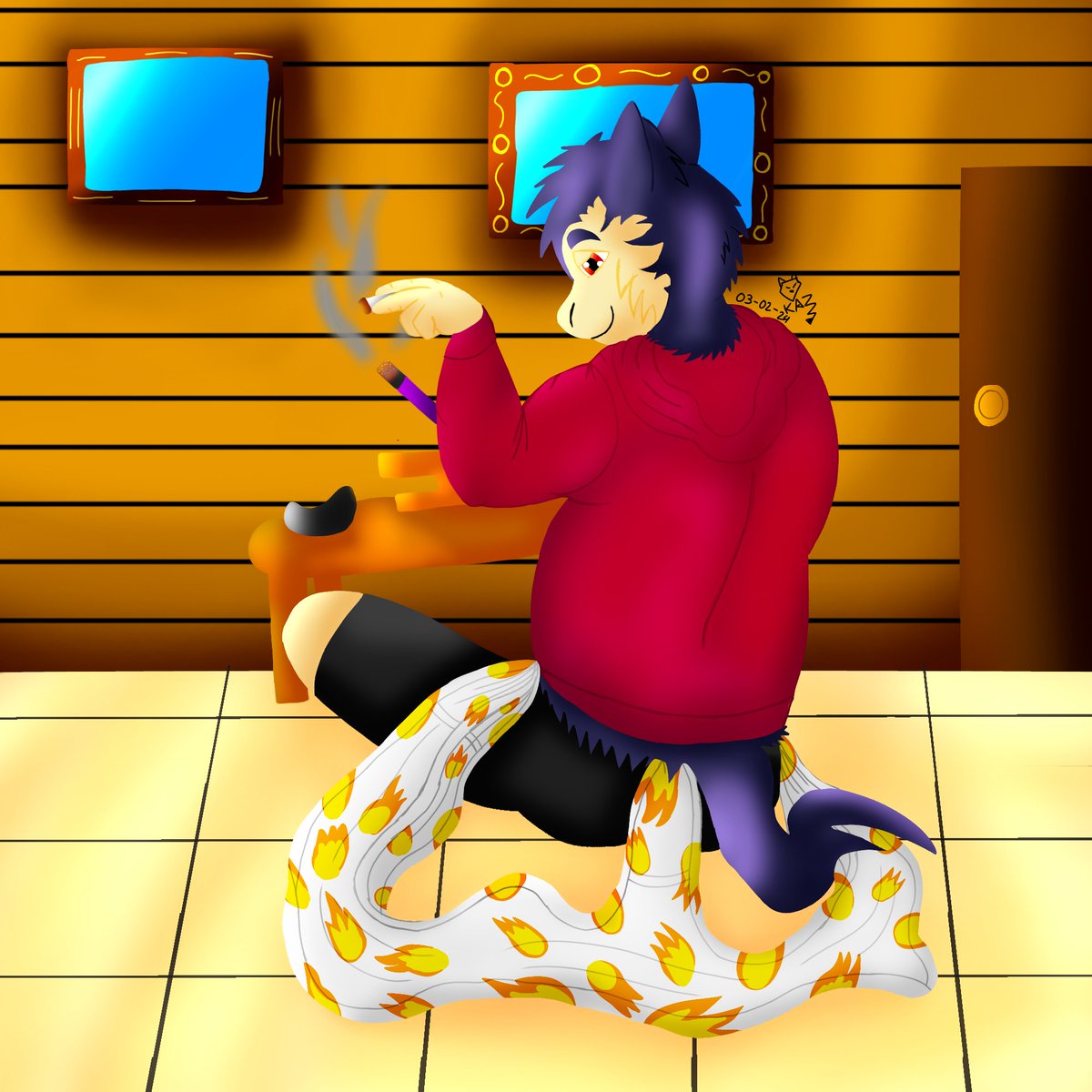 The Nerdy Kazuki 🐺🩲✨ tweet media