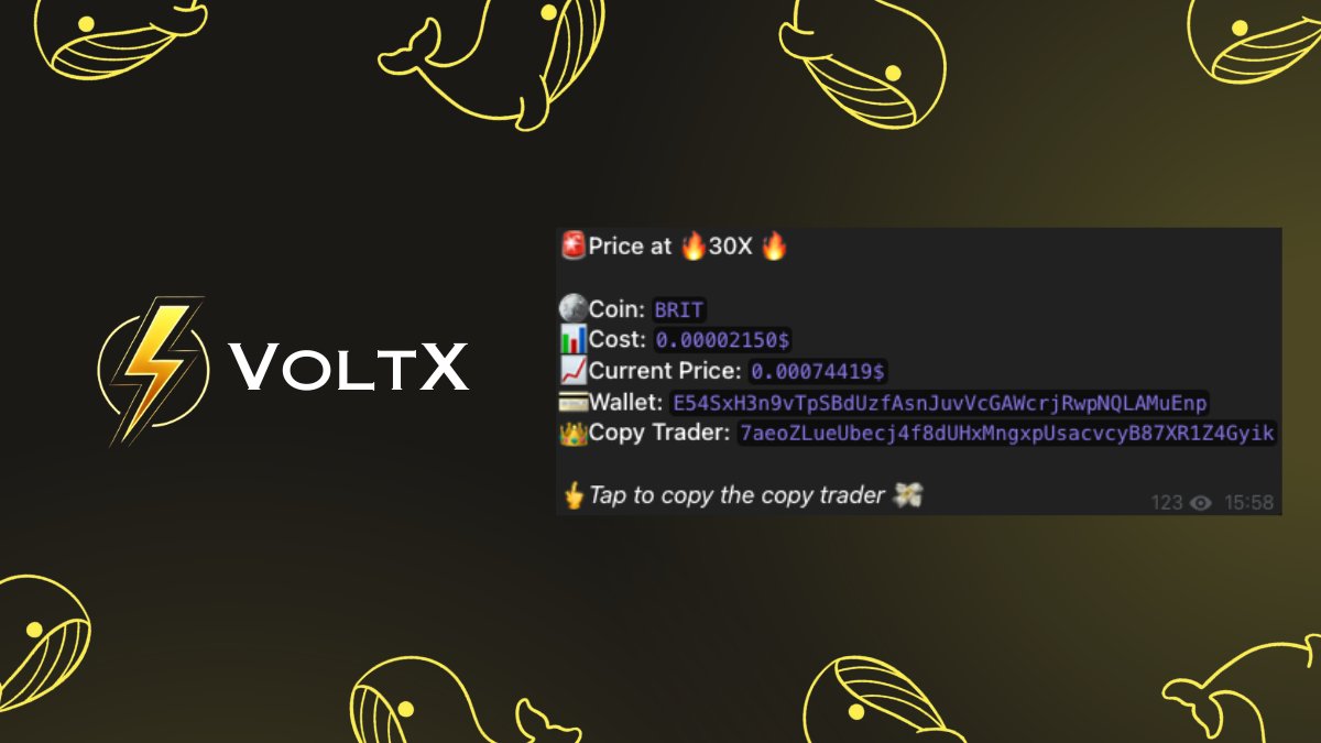 Voltxbot_sol's tweet photo. Even with the big market crash today, we still printed 🤑

• 30x on $BRIT
• 20x on $potato
• 15x on $hNIKITABIE
• 10x on $dasha
• 8x on $Queen

Congrats, legends! ⚡ https://t.co/dwEPgqjtSM