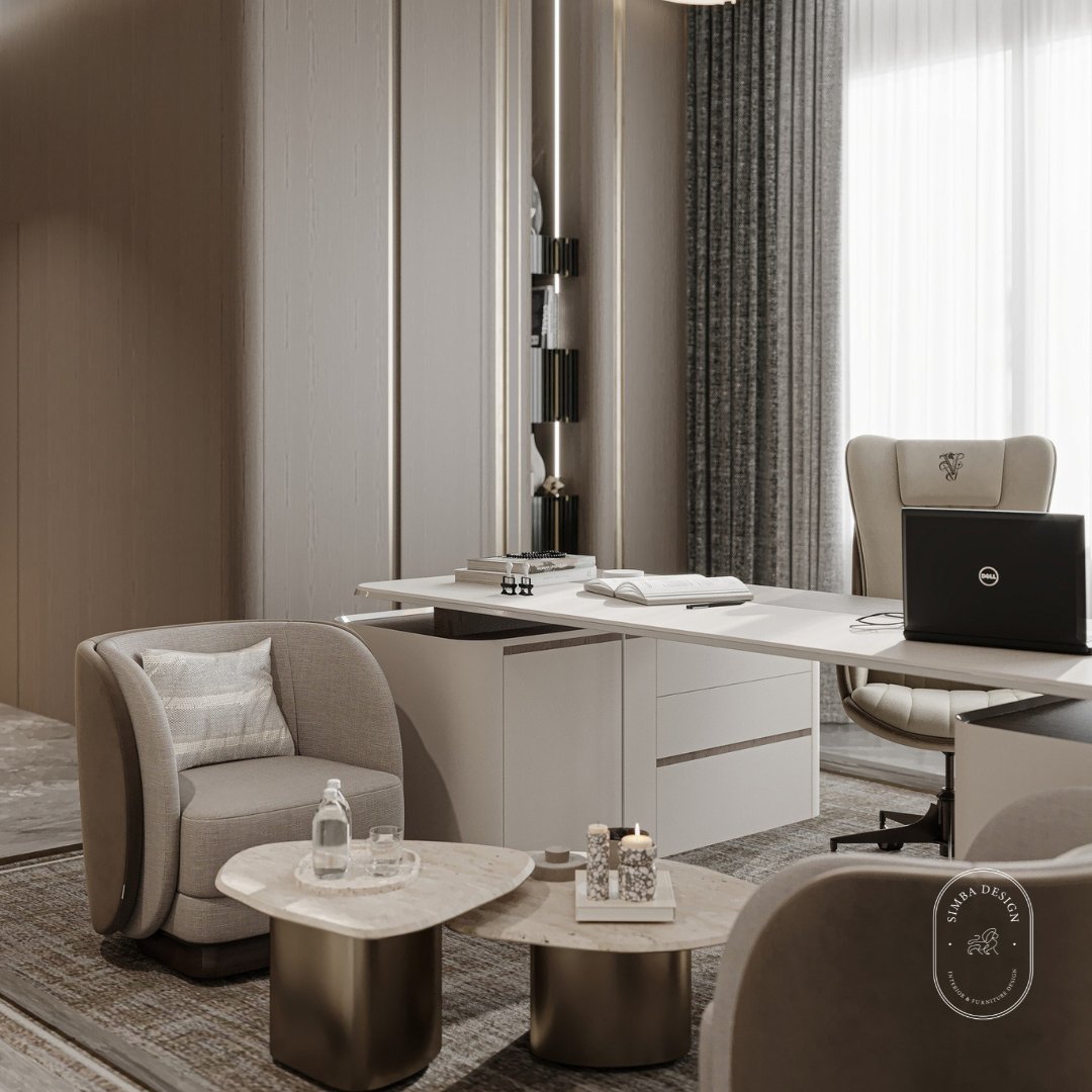 SimbaDesign_'s tweet photo. Luxury Office https://t.co/X3kniYt6Jj