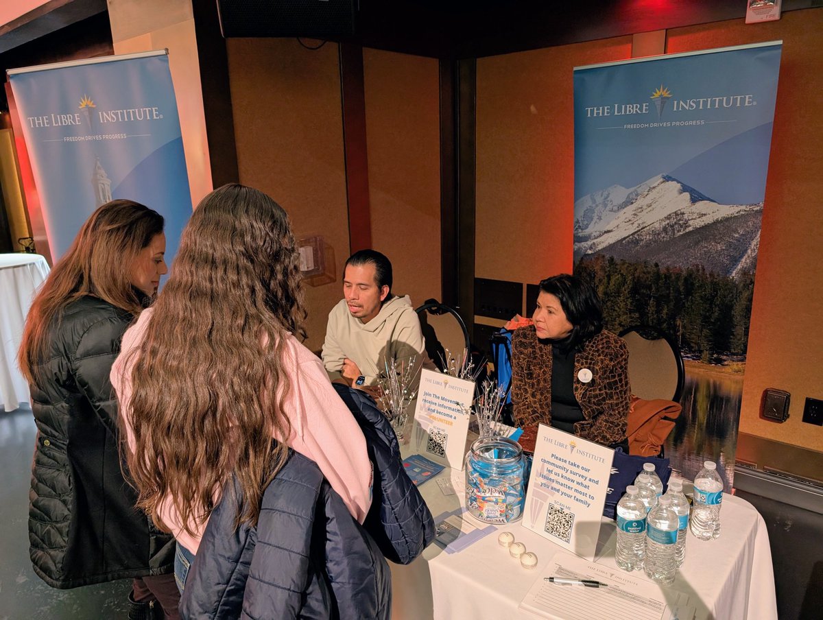libre_colorado's tweet photo. Last week, our sister organization The LIBRE Institute, tabled at the National School Choice Expo in Denver talking with the community about the importance of educational freedom for families. Hosted by local Transform Education Now. #FreedomDrivesProgress #EducationalFreedom https://t.co/Vi3JJImUet