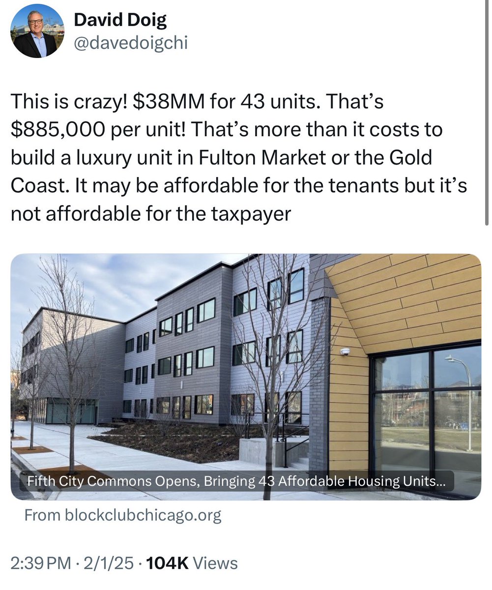 Alert: I need everyone to tag <a href="/elonmusk/">Elon Musk</a> in this post for <a href="/DOGE/">Department of Government Efficiency</a>, the federal low-income housing tax credit is being taken advantage of BADLY. It’s costing almost a million dollars to build ONE small unit of affordable housing. They are taking advantage of public subsidies to get