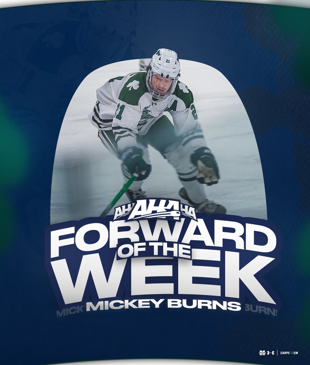 Your AHA Forward of the Week is Mickey Burns!

Burns posted back-to-back games with multiple points over the weekend!