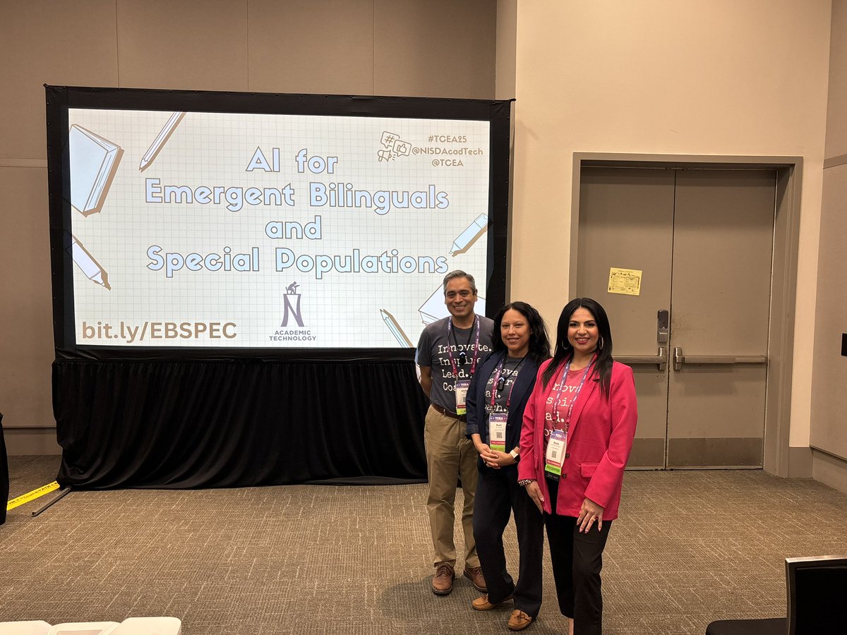Michelle Fikac (@techcoachfikac) on Twitter photo Representing <a href="/NISD/">Northside ISD</a> and sharing how <a href="/magicschoolai/">MagicSchool AI π πͺβ¨</a> and <a href="/DiffitApp/">Diffit</a> can support EB students and special populations! <a href="/Al_Gomez_M/">Alvaro Gomez</a> <a href="/RubideHoyos1/">Rubi DeHoyos</a> <a href="/ApoliRosio/">RosΓo MartΓnez-Apolinar</a> #TCEA2025 <a href="/NISDAcadTech/">NISD Academic Tech</a> Representing <a href="/NISD/">Northside ISD</a> and sharing how <a href="/magicschoolai/">MagicSchool AI π πͺβ¨</a> and <a href="/DiffitApp/">Diffit</a> can support EB students and special populations! <a href="/Al_Gomez_M/">Alvaro Gomez</a> <a href="/RubideHoyos1/">Rubi DeHoyos</a> <a href="/ApoliRosio/">RosΓo MartΓnez-Apolinar</a> #TCEA2025 <a href="/NISDAcadTech/">NISD Academic Tech</a>
