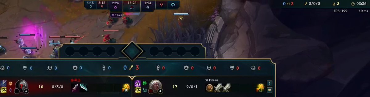 Well thank god riot changed the feat from first blood to first three kills, so my top can int it all by himself