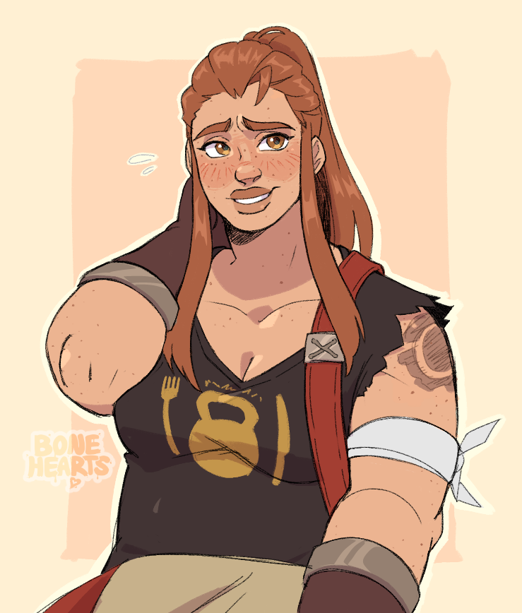 bonehearts's tweet image. my brighetti #overwatch #brigitte