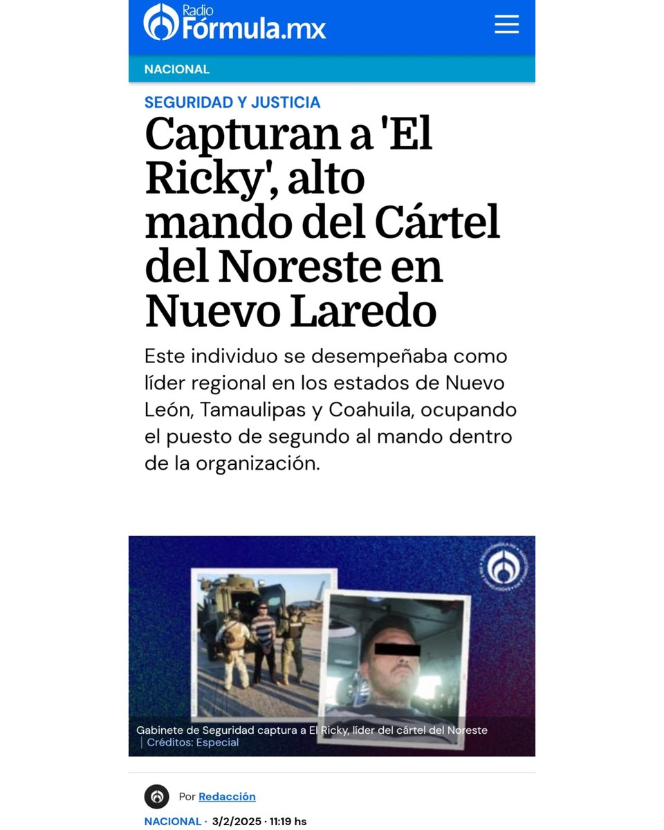 No pasaron ni 3 horas de la llamada telefónica con Sheinbaum y ya se siente el efecto Trump.

Grande el licenciado Trump 😎