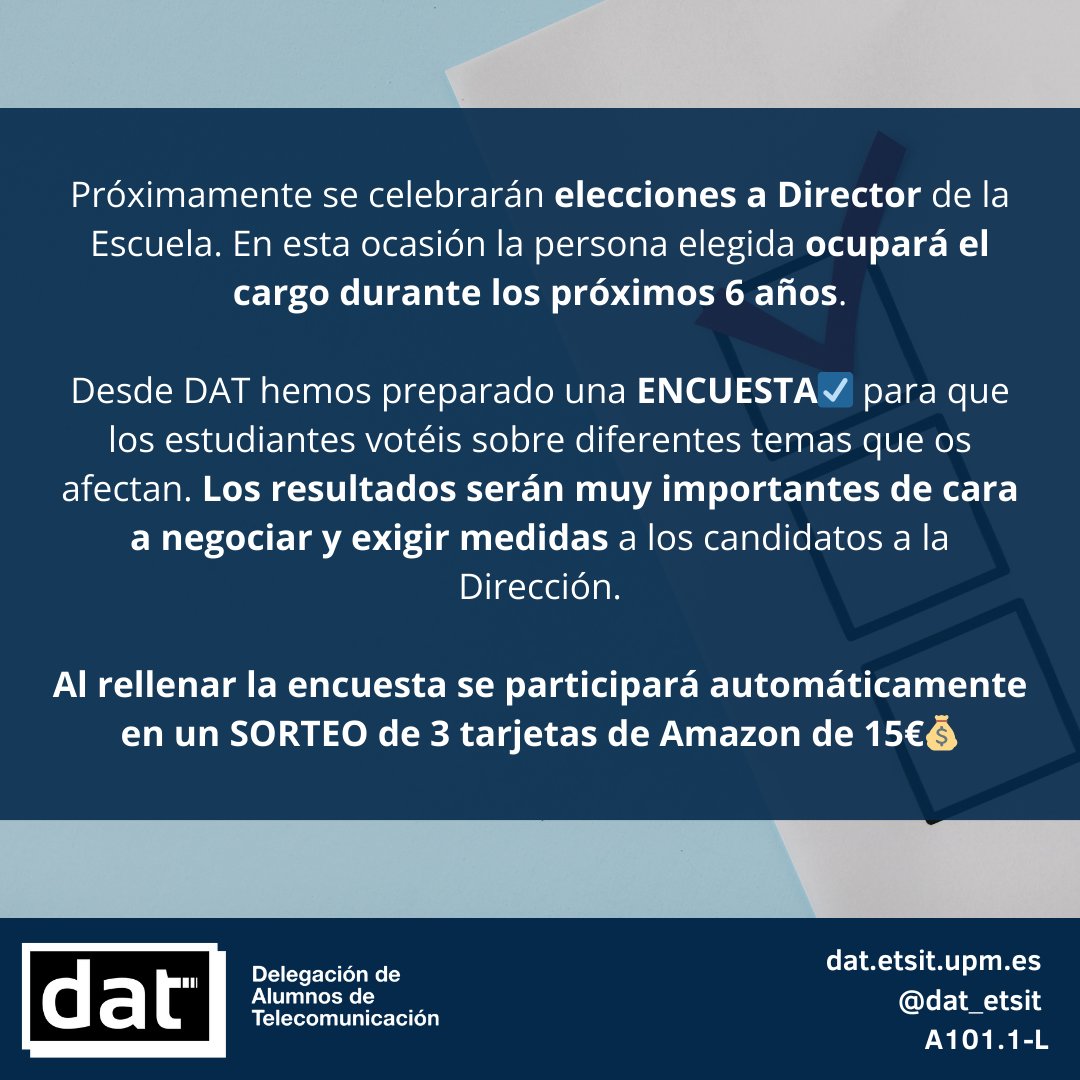 Delegación de Alumnos ETSIT-UPM tweet media