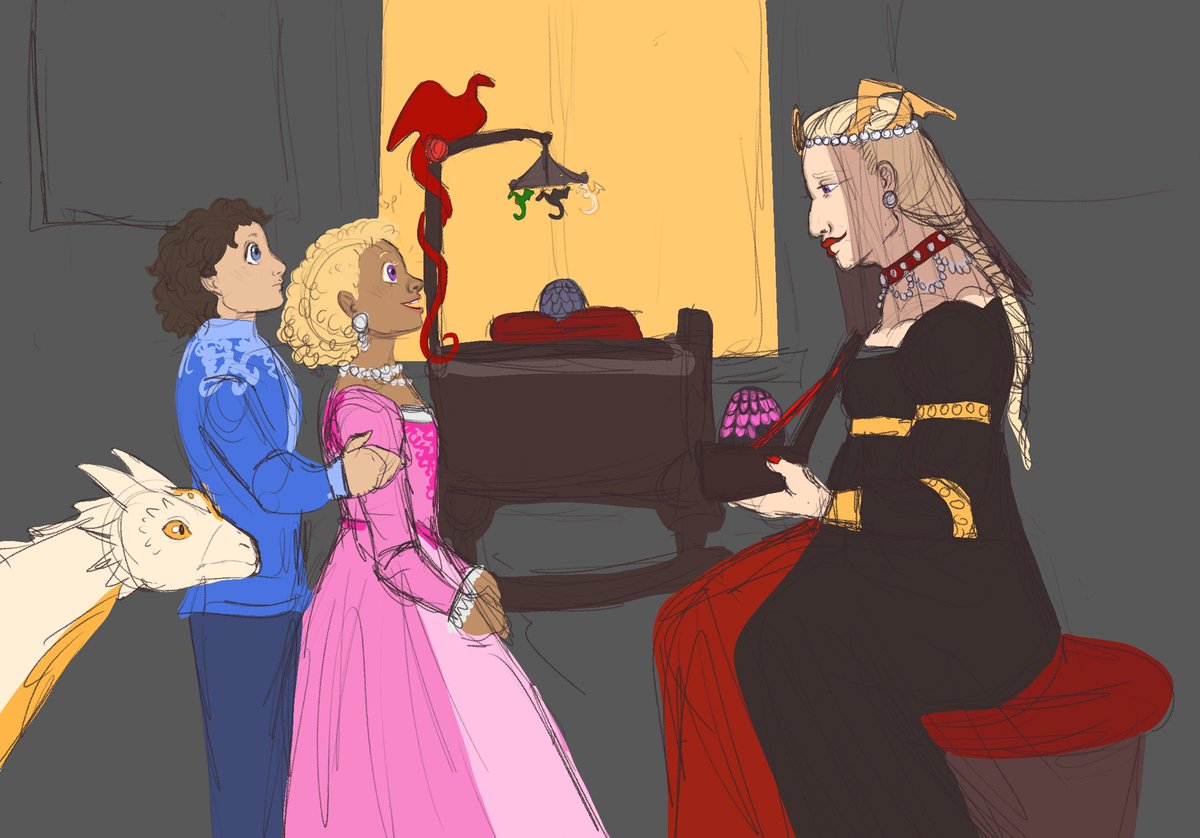 ScorpiousArtie's tweet photo. The gifting of Morning. W.I.P
#HouseOfTheDragon #ASOIAF #asoiafanart #fanart #rhaenyratargaryen #Rhaenyra #LucerysVelaryon #RhaenaTargaryen #Arrax #Morning #Stormcloud #WIP #wipart https://t.co/5Lpo2SoVjk