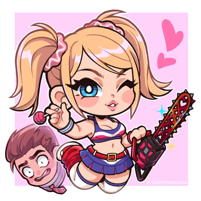 Juliet (and Nick) from Lollipop Chainsaw  