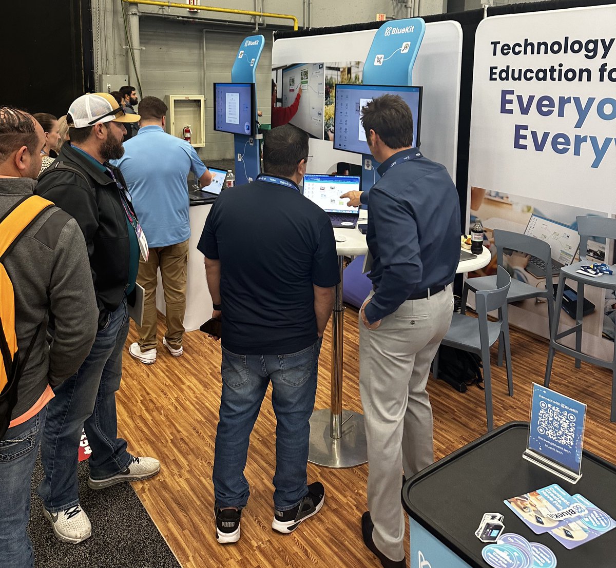 Who’s coming to our 3:00 PM booth demo?! #TCEA #TCEA2025 #ConnectWithBlueKit