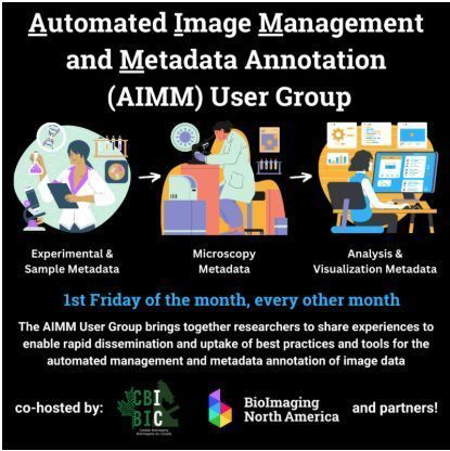BioimagingNA's tweet photo. #Microscopy Monday!

#microscopy community. Join us for Julio Mateos-Langerak’s presentation "OMERO-metrics: a web tool for monitoring microscope condition" hosted by @bioimagingna's AIMM User Group, this Friday Feb 7. It's free and online! Register - https://t.co/v8UavAC5tu https://t.co/TkiQ5m4fdX