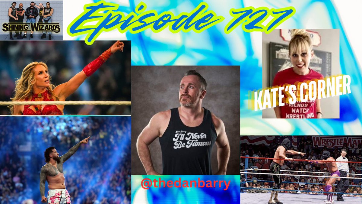 wizardspodcast's tweet photo. TONIGHT 7pm Episode 727
We have the great @MissKatefabe at 7:10pm joining us to talk #RoyalRumble2025
We have our friend @thedanbarry joining us at 7:30pm
We have #ShiningWizardsPicks to go over #WWERoyalRumble
Update on the #PolacoWatch
And #Homework as we go back to #WM7 #BlindFoldMatch
Join us LIVE https://t.co/kJpwn4VwMZ