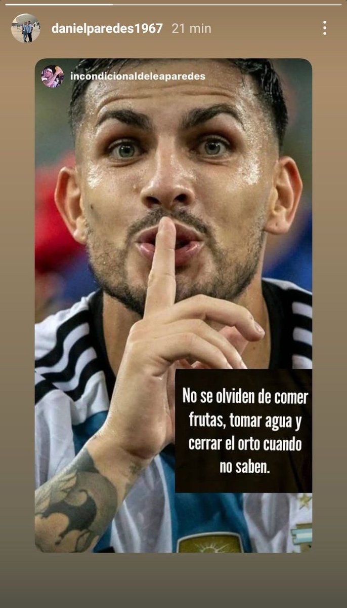 👀La historia que subió hace instantes el padre de Leandro Paredes al conocerse que no llegará a #Boca en este mercado.