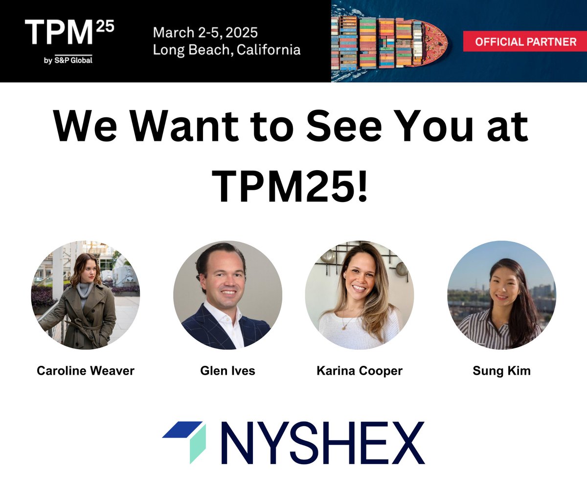 Going to TPM25? We are! And we want to see you!

Book a meeting with us:
hubs.li/Q032mSbV0
hubs.li/Q032mWS90
hubs.li/Q032n03p0

#tpm25 #NYSHEX #oceanperformance #supplychaininnovation
