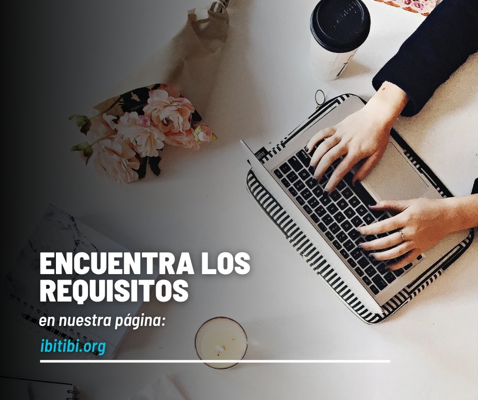 IBITcursos's tweet photo. Aquí te dejamos el link para que descargues la solicitud de beca, tienes tiempo hasta el 20 de febrero para completarla y entregarla.
https://t.co/EPtqpeNFz3 https://t.co/XzHKoOzBpC