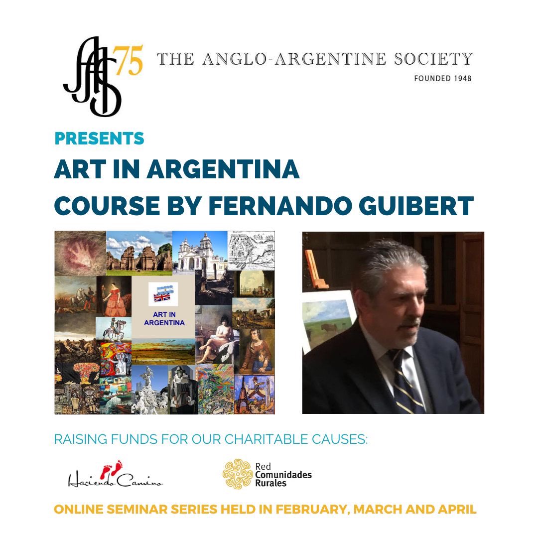 Would you like to learn more about Art in Argentina?
Join our first course by <a href="/FernandoGuibert/">Fernando Guibert</a> 
And help us help our chosen charities in Argentina 
bit.ly/40JtXds
#artinargentina #argentina