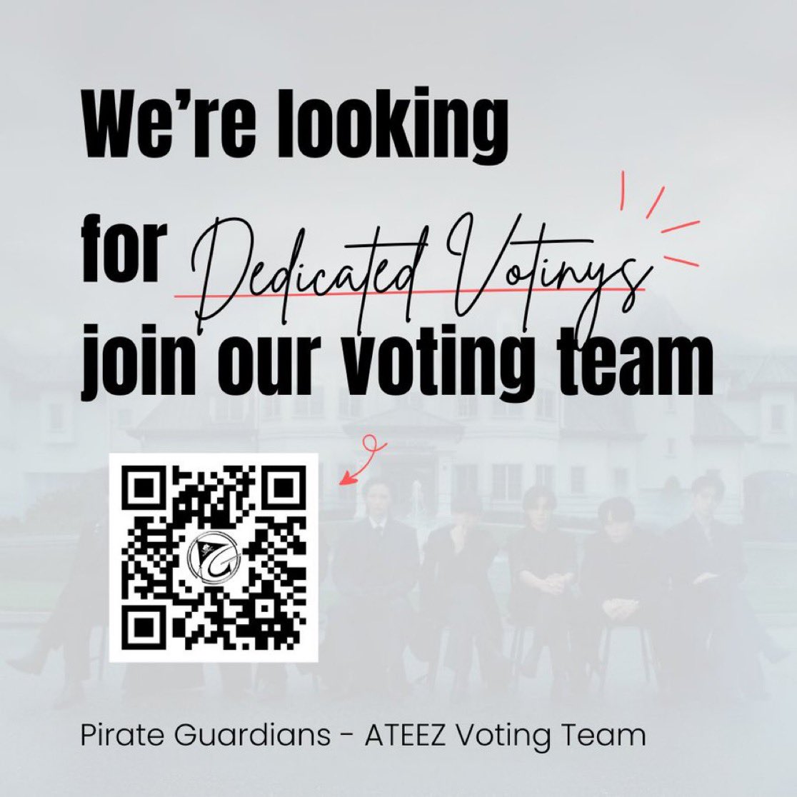 Penguinmama03's tweet photo. [🏴‍☠️] Pirate Guardians Voting Team Recruitment!  

Help us bring win more ads like below &amp; awards for our favorite pirates! 

#Votiny #babytiny #ATINY 
Sign up now via link or QR code below ⬇️
🔗 https://t.co/sEQAx4ROwd… https://t.co/pNe15xhifa