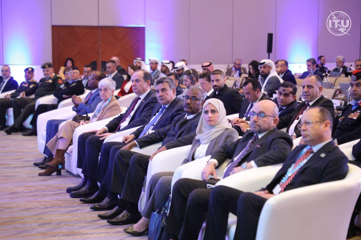sntvnews1's tweet photo. On Monday, Director General of the Communication Authority, @mysheekh, attended the Regional Development Forum for the Arab States Region (#RDFARB) in Amman, Jordan. This conference is part of the preparations for the World Telecommunication Development Conference (#ITUWTDC-25). During the event, recommendations and plans were developed to advance the telecommunications sector in Arab countries while considering the region's specific needs.