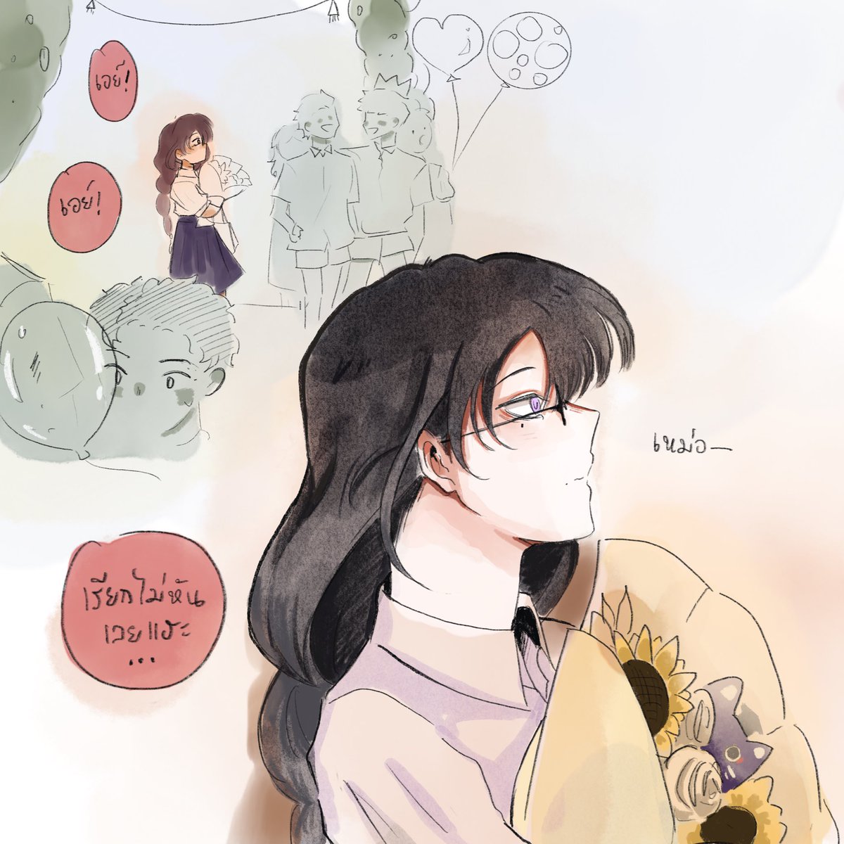 #มิโกะเอย์ #mikoei 🦊⚡️
จะปัจฉิมแล้ว แอบชอบใครก็รีบสารภาพรักนะครับ (4/9)
((โปรครีเอทค้างไป17รอบเพราะงานนี้😂))
