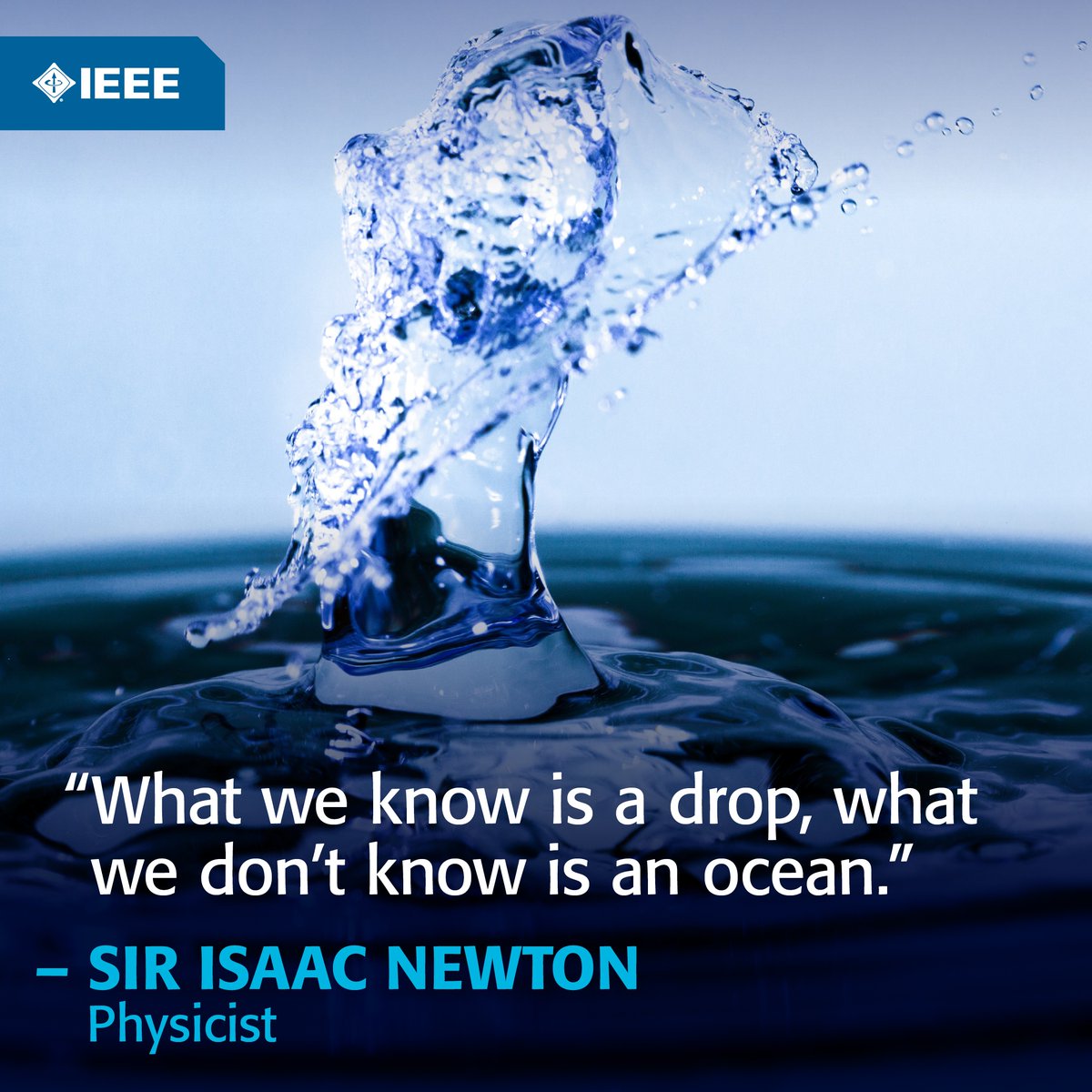 ScottGraffius's tweet photo. Continuous innovation starts with curiosity. No matter how much we’ve discovered, there’s an infinite array of knowledge waiting to be unlocked to help us push the boundaries of what’s possible.

Re-sharing from @IEEEorg | 📸: #IEEE | #Technology #Innovation #ContinuousInnovation https://t.co/kdZ4GM5NcC